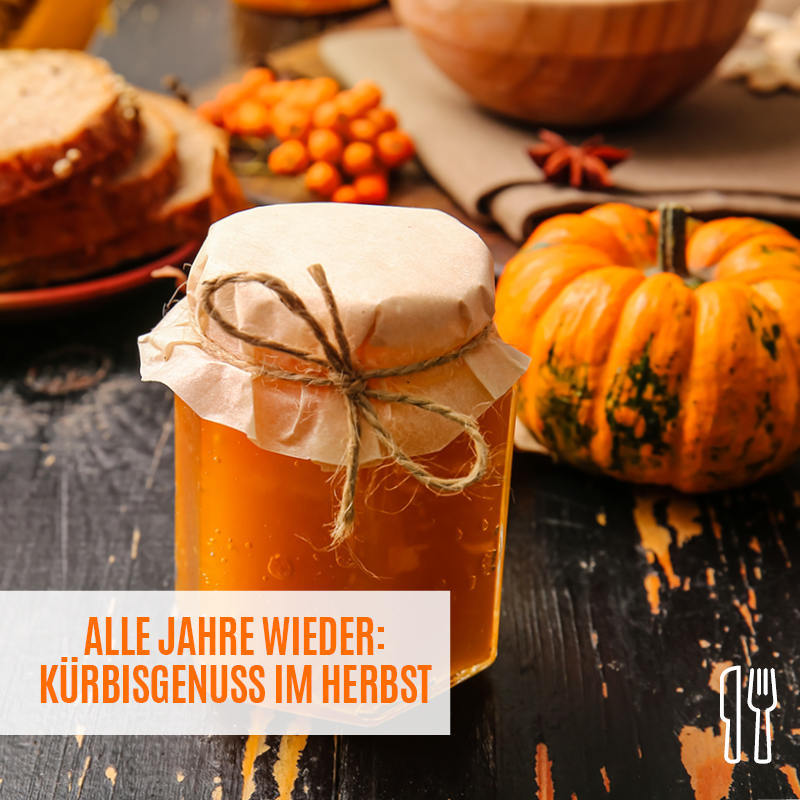 Alle Jahre wieder: Kürbisgenuss im Herbst